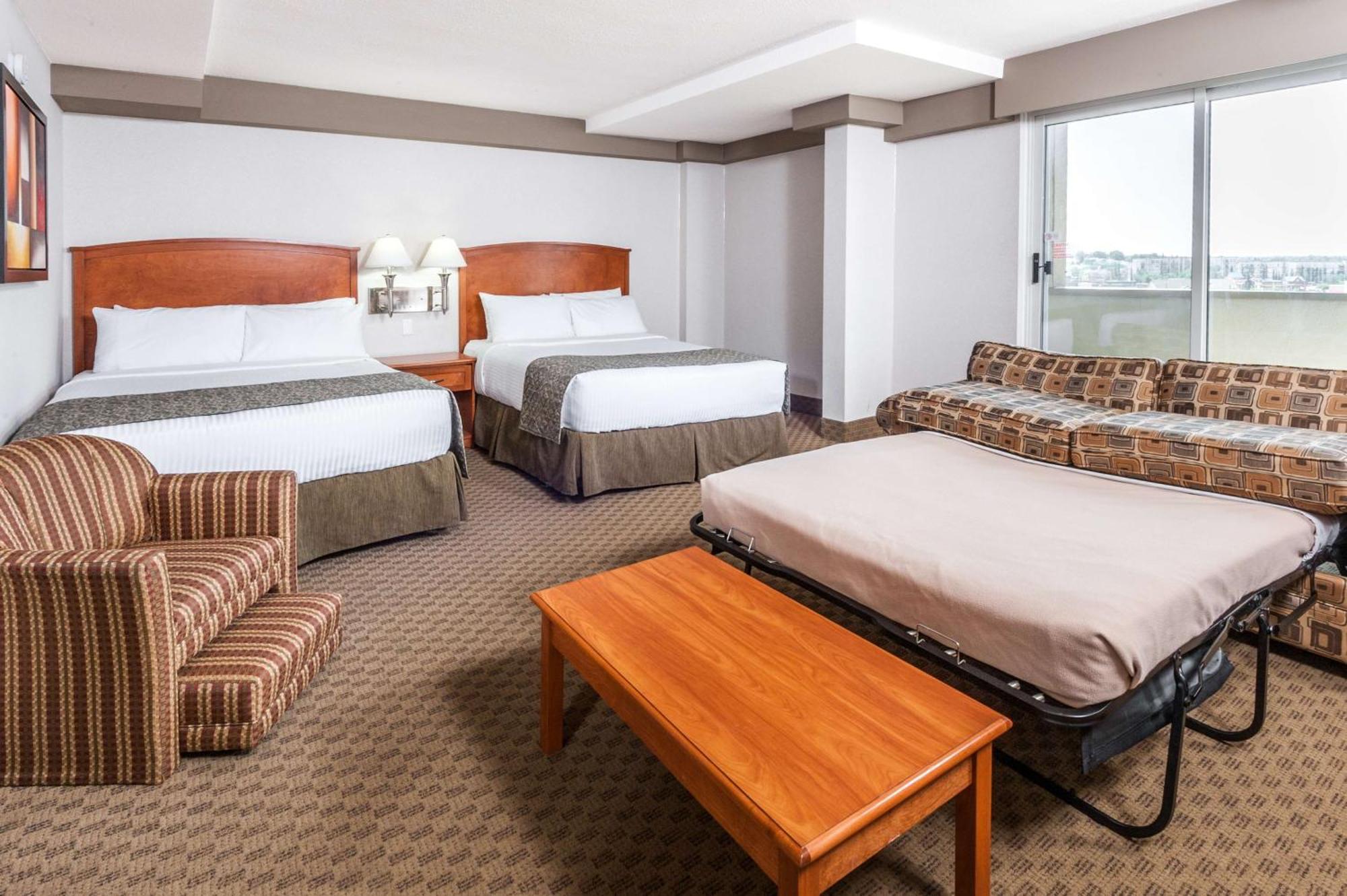 Ramada By Wyndham Edmonton South Hotel Buitenkant foto